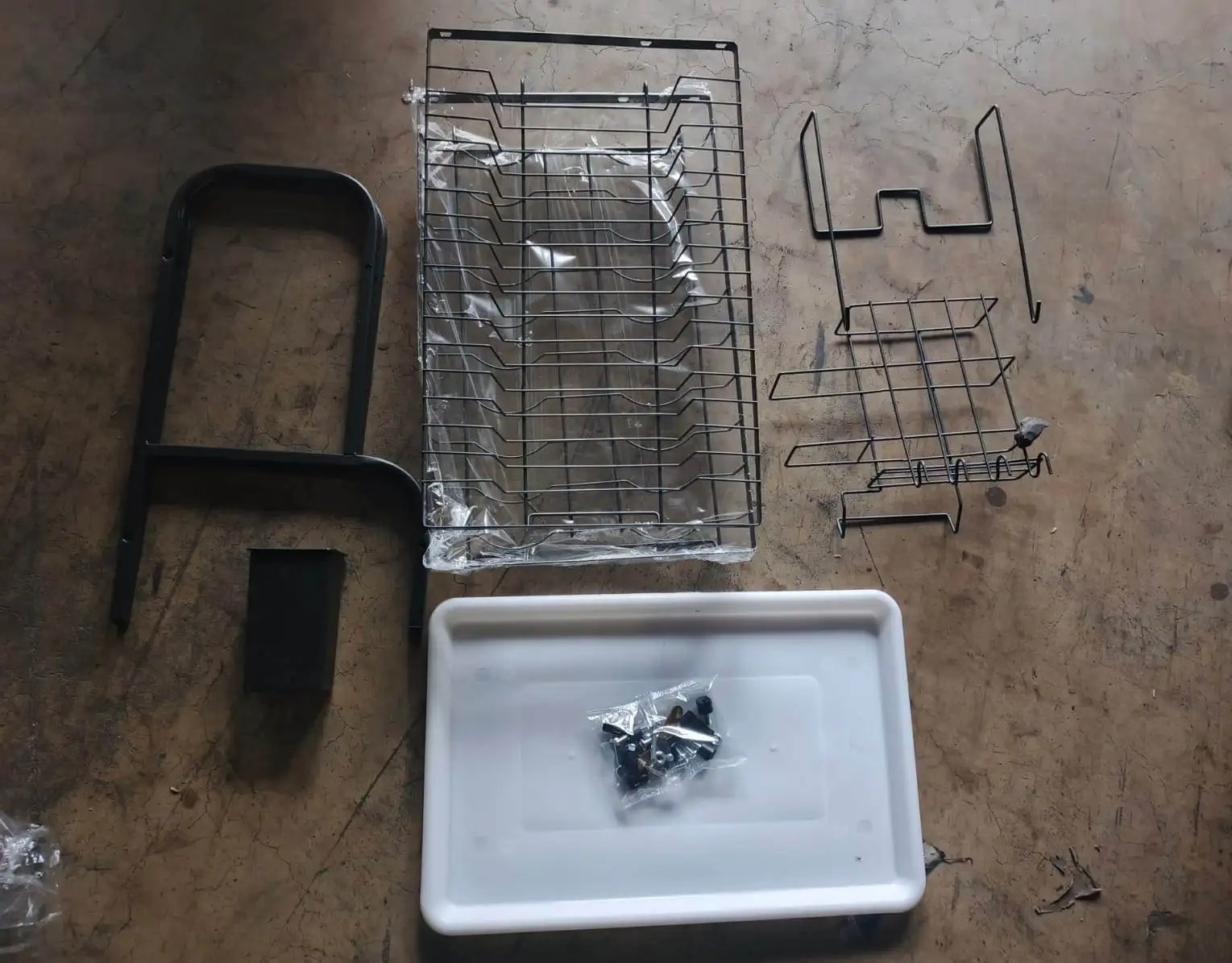 Rak Piring Dapur 2 Tingkat 40x25x40 cm