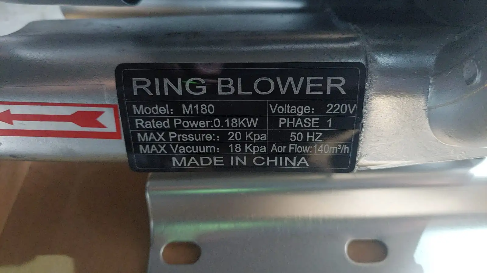 Motor Listrik Ring Blower M-180