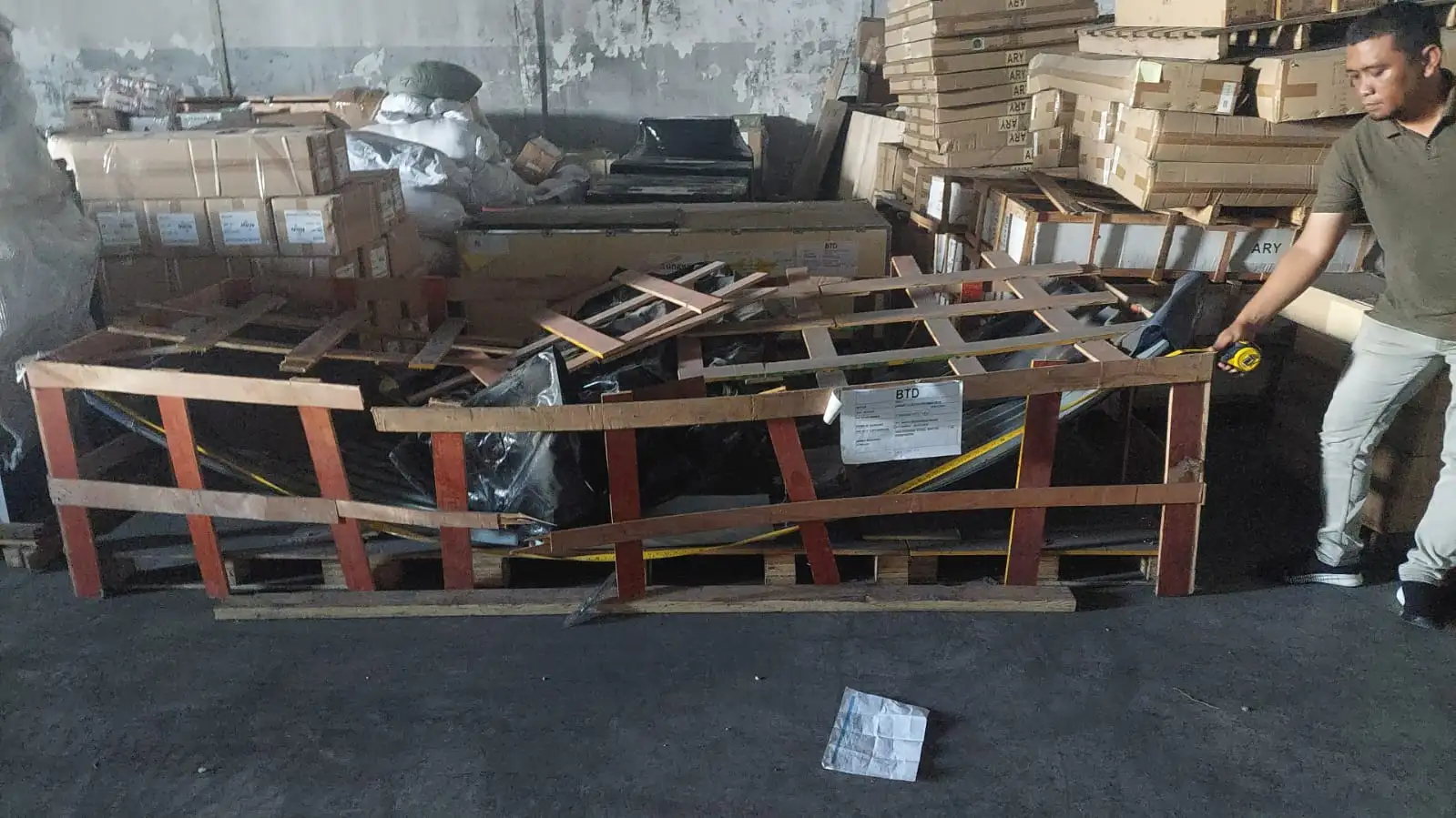 Rangka Sepeda Motor Main Frame 55,5 x 24 cm